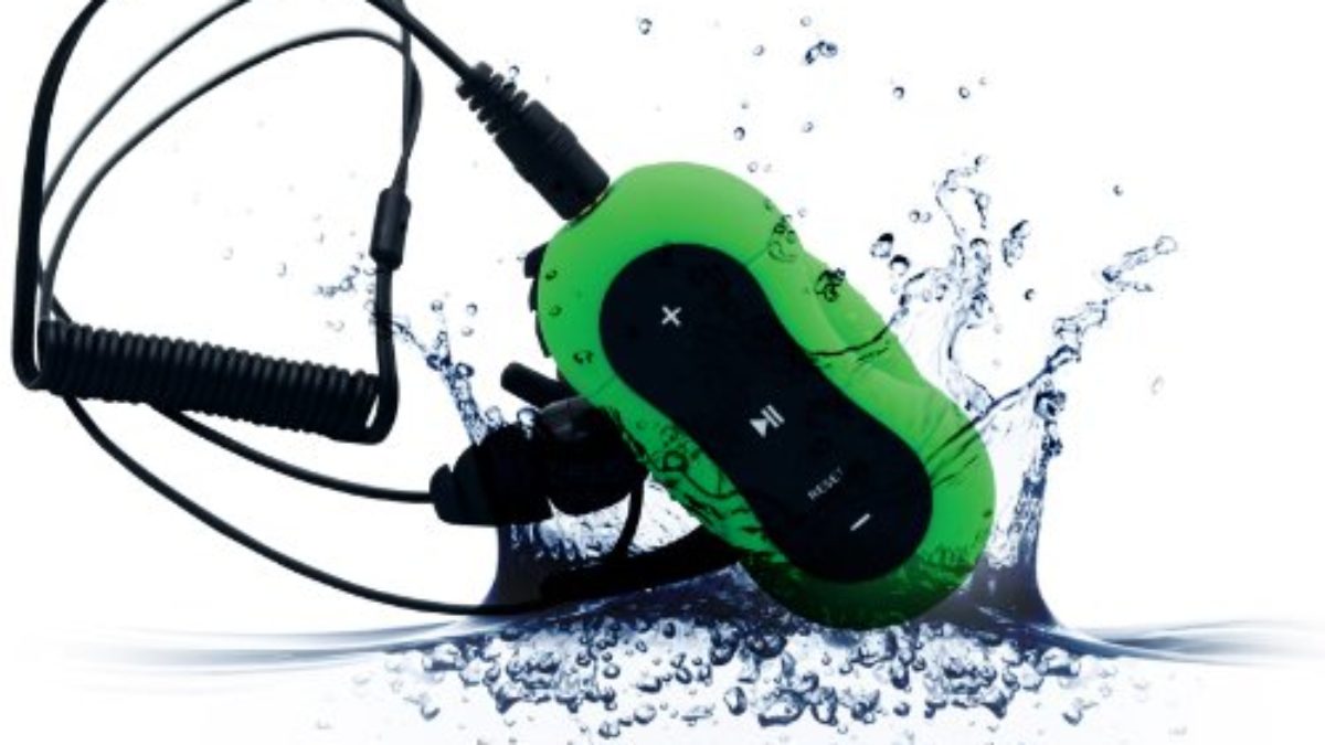 Ultrasport Lecteur MP3 Vert waterproof 4Go 