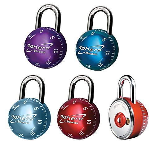 Cadenas Master Lock 30mm - Aluminium Coloré Pour Casier, Valise, Sac