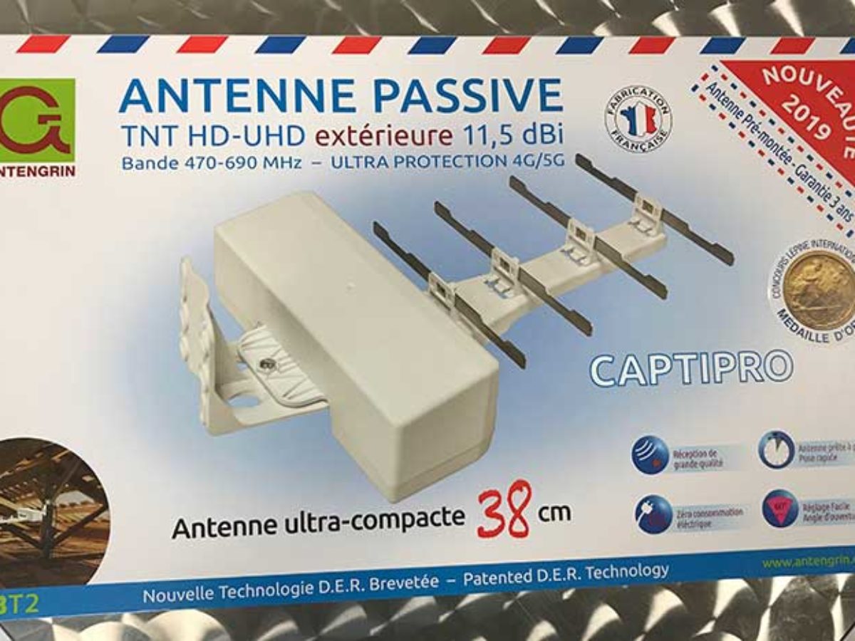 Antenne de toit TNT passive Wittenberg Antennen Multiband WB 2345-2  extérieure argent – Conrad Electronic Suisse